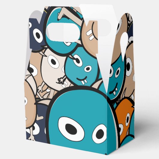 Scary Monster Bedankdoosjes (Geopend)