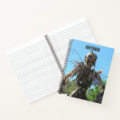 Scary Personalized Zombie Notitieboek (Binnen)