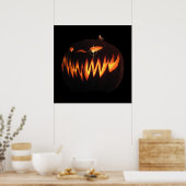 Scary Pumpkin-Poster Poster (Keuken)