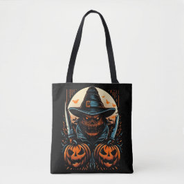Scary Pumpkin Scarecrow Halloween Killer Draagtas