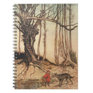 Scary Red Riding Hood Notitieboek