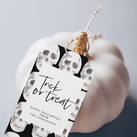 Scary Scull Trick or treat | Halloween-partij | Cadeaulabel