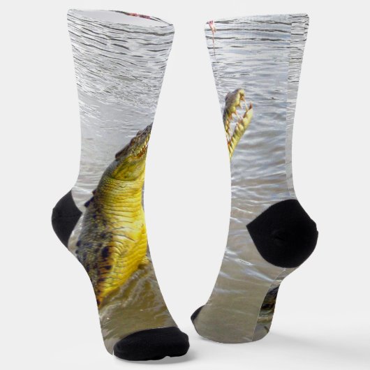 Scary Snappers: De Sprong van de Krokodil, Sokken (Gebogen)