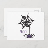 Scary Spider Briefkaart (Voorkant / Achterkant)