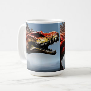 Scary Spinosaurus Dinosaur Koffiemok