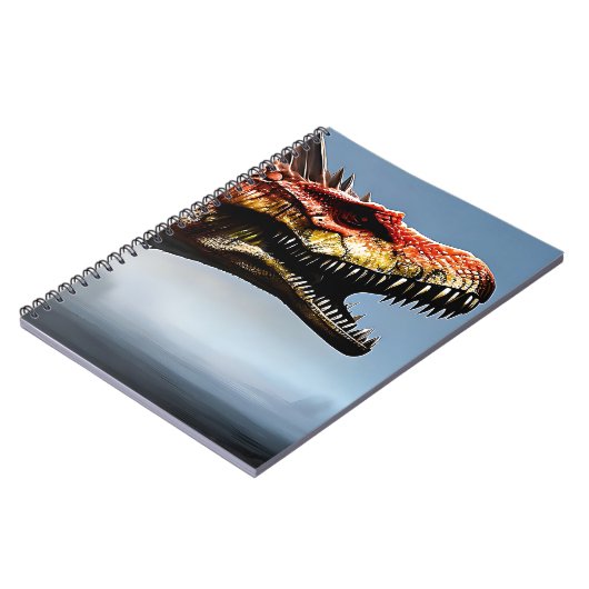 Scary Spinosaurus Dinosaur, Notitieboek (Linkerzijde)