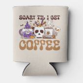 Scary Til I Get Coffee Blikjeskoeler (Voorkant)