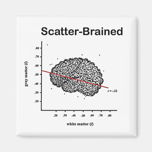 Scatter-Brain Magneet (Voorkant)