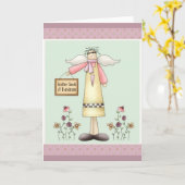 Scatter Graines Amitié Soft Prim Carte de voeux (Fleur jaune)