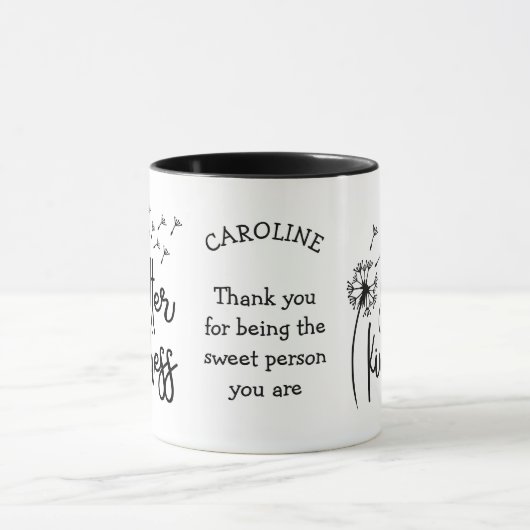 Scatter-vriendelijkheid gepersonaliseerd mug mok (Midden)