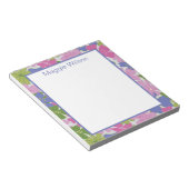 Scattered Floral Notepad Notitieblok (Schuin)