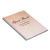 Scattered Hearts Dusty Roos Ombre Notitieboek (Rechterzijde)