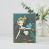 Scavenger - Carte postale pirate de sirène (Debout devant)