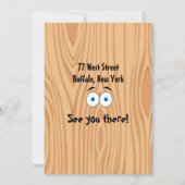 Scavenger Hunt Geachte Kinder Partij Kaart (Achterkant)