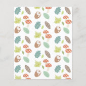 Scavenger Hunt kinderen Birthday Game Flyer (Achterkant)