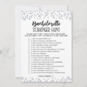 Scavenger Hunt Party bewerkbare game Kaart (Voorkant)