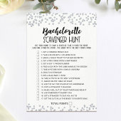 Scavenger Hunt Party bewerkbare game Kaart