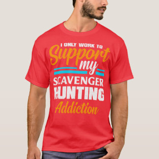 Scavenger Hunting Geocaching voor een Geocacher T-shirt