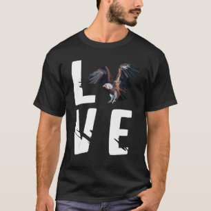 Scavenger Ornithologie Carrion Vogel Watcher Love T-shirt