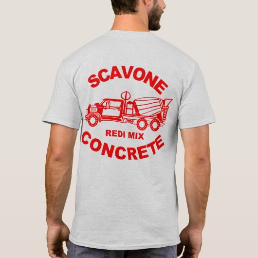 Scavone Apparel T-shirt (Achterkant)