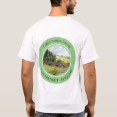 Scawgill Bridge over het Aiken Lake District UK T-shirt (Achterkant)