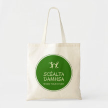 Scéalta Damhsa Canvas tas