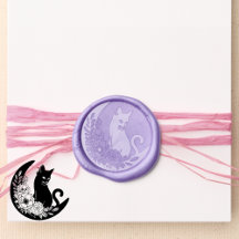 Amoureux de les chats Floral Moon