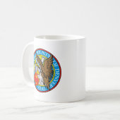 Sceau de Denver, Colorado, Mug de café (Devant gauche)