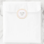 Sceau de Étiquette de adresse/marchandise rose per (Sac)