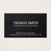 Sceau de feuille métallique or | Cuir | Logo Fitne (Dos)