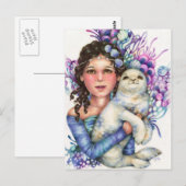 Sceau de l'amitié - Carte postale Whimsical Ocean (Devant / Derrière)