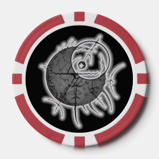Sceau de l'Eldritch - Jetons de Poker (Recto)