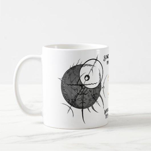 "Sceau de l'ordre Eldritch" Mug de café (Gauche)