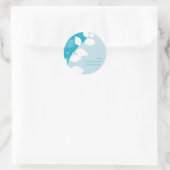 SCEAU DE STICKER :: feuillage de gomme 1 (Sac)