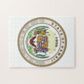 Sceau d'État d'Hawaï. Jigsaw Puzzle (Horizontal)