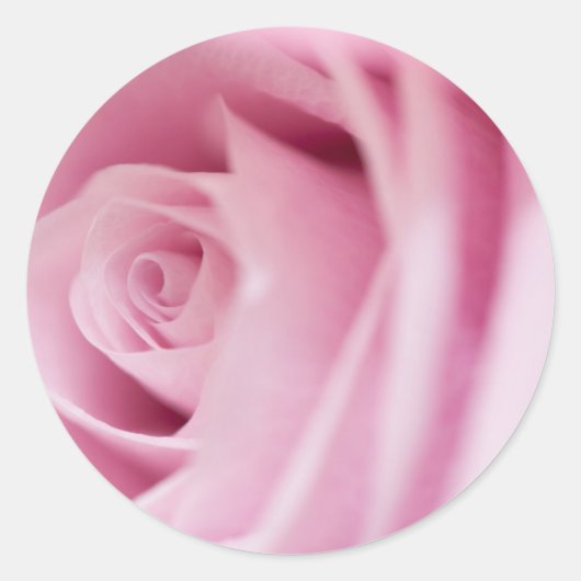 Sceau et autocollants Mariage rose rose (Devant)