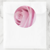Sceau et autocollants Mariage rose rose (Sac)