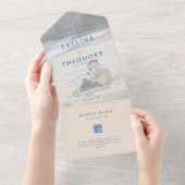 Sceau photo Parker et envoyer le Faire-part de mar (Déchirure)