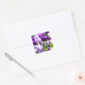 Sceaux d'enveloppe et autocollants Crocus Violet (Enveloppe)