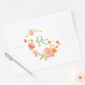 Sceaux et autocollants d'enveloppes monogrammes (Enveloppe)