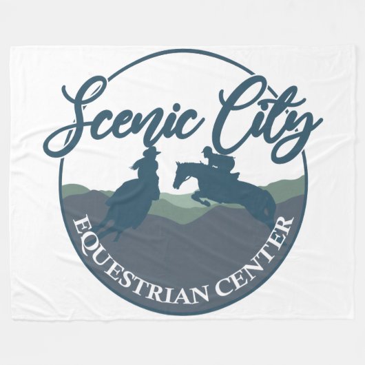 SCEC fleece deken (Voorkant (Horizontaal))