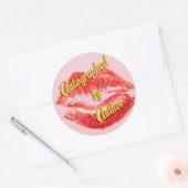 Scellé avec Autographe Kiss Stickers (Enveloppe)