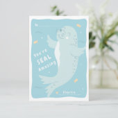 Sceller la carte Valentine de la classe Extraordin (Debout devant)