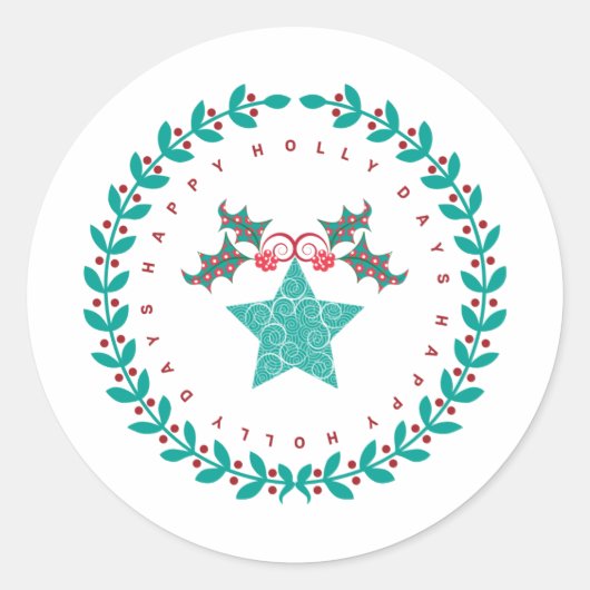 Scellés d'enveloppes de vacances ou Stickers d'env (Devant)