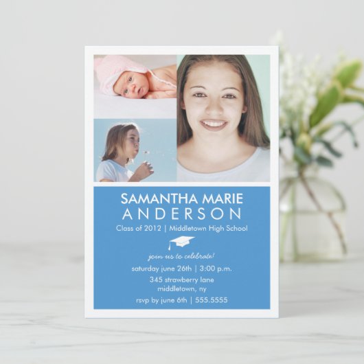 Scénario 3 - Invitation à un diplôme de photo - Bl (Debout devant)