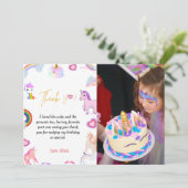 Scénario Whimscal unicorn anniversaire carte de re (Debout devant)