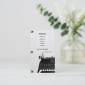 Scenarist Scriptwriter Film visitekaartje (Staand voorkant)