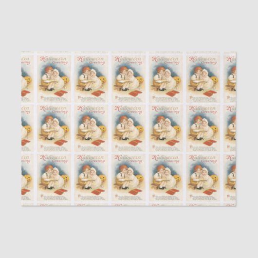 Scenary Halloween Night Tissue Paper Tissuepapier (Voorkant)