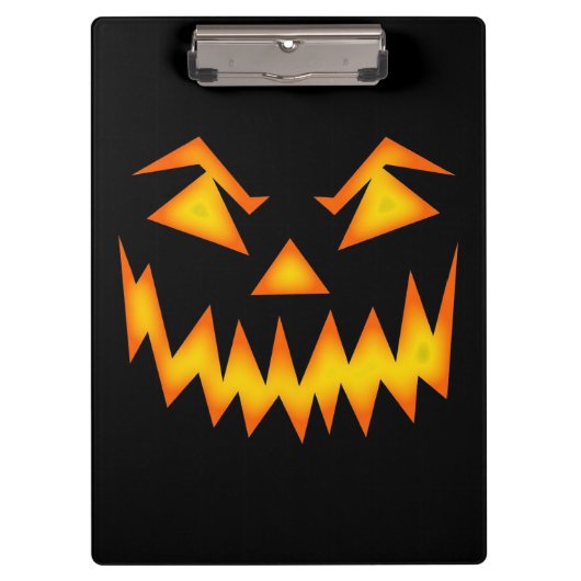 Scenary Jack O Lantern Face Klembord (Voorkant)