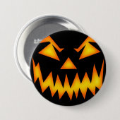 Scenary Jack O Lantern Face Ronde Button 7,6 Cm (Voorkant /achterkant)